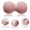 Tpe Yoga Fitness Ball Peanut Roller Double Lacrosse Massage Ball For Deep Tissue Myofascial Release Neck Leg Arm Muscle Relax