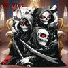 Grim Reaper 2D Flat Pattern Flannel Blanket High quality All Seasons Warmth and Comfort Perfect for Christmas Gifts.MMT0918275