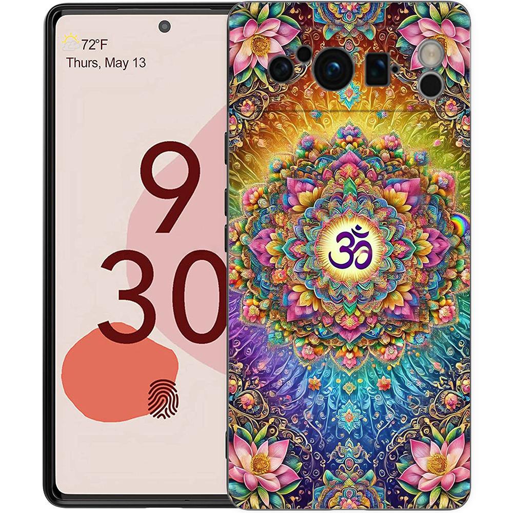 Indian Pattern Mandala Phone Case Cover for Google Pixel 9 8 7 6 7A 6A Pro Shockproof Soft TPU 9 Pro XL Shell Capas Fundas