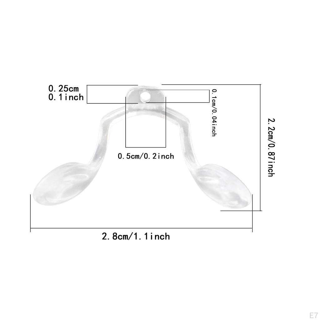 Носовая накладка для очков, U-образный штекер для ремонта очков