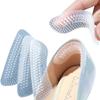 AiO JAPAN Silicone Heel Pads, Clear Type, Large, 1 Pair (2 Pieces) Shoe Pads for Heel Protection