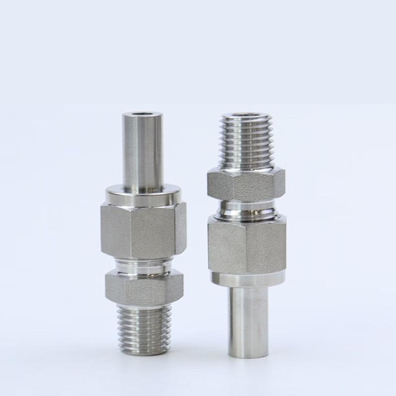 Diannan 304 Stainless Steel Threaded Welding Straight Union Connector