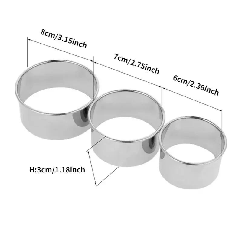 Форма для печенья из нержавеющей стали, форма для резки пельменей, инструменты для выпечки тортов, кухонный гаджет для выпечки