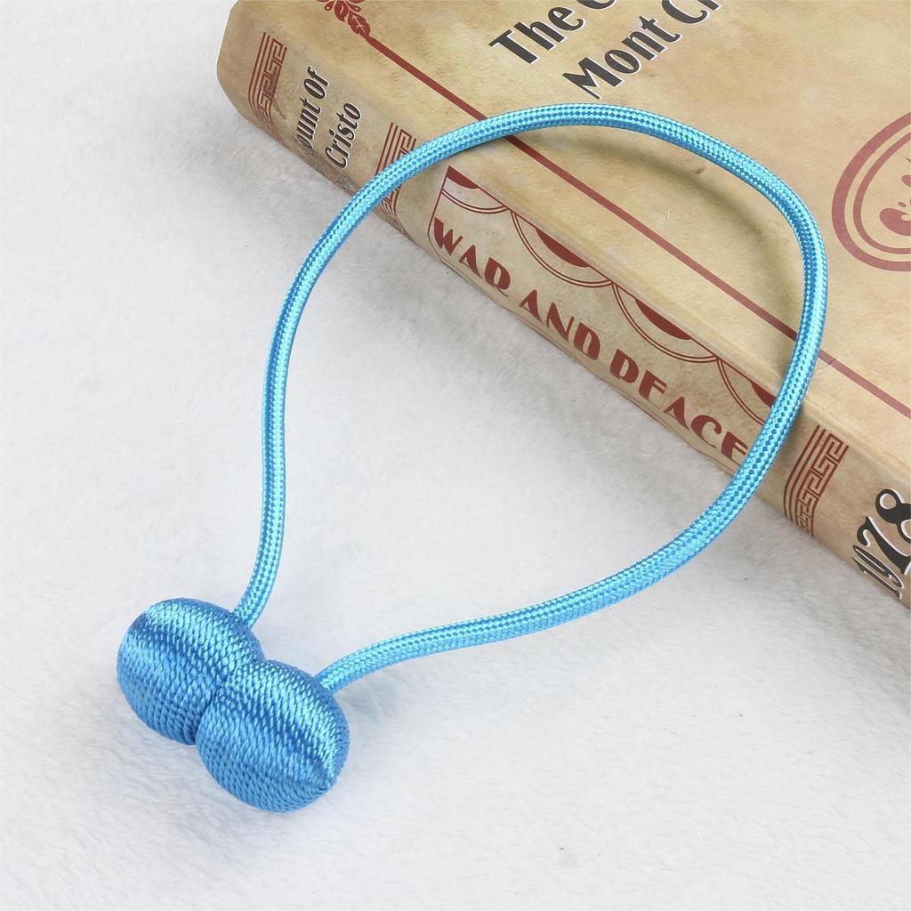 Magnetic Luxury Headphone Curtain Tie with Rope Buckle