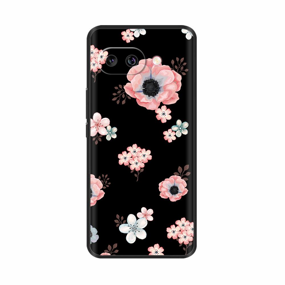 Чехол для Google Pixel 9A Роскошный Мягкий Силикон Узорчатая Покрашенная Задняя Крышка Для Google Pixel 9A GXQ96 GTF7P G3Y12 Чехлы Сумки для Телефона