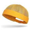 Breathable Brimless Sailor Fisherman Leon Hat Solid Color Landlord Hat without Brim  Unisex
