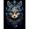 Алмазная картина Полный дрель Лиса Лось Круглая алмазная живопись Ручная работа Красивый павлин Слон Животное Diy Алмазная мозаика Картина Украшение дома