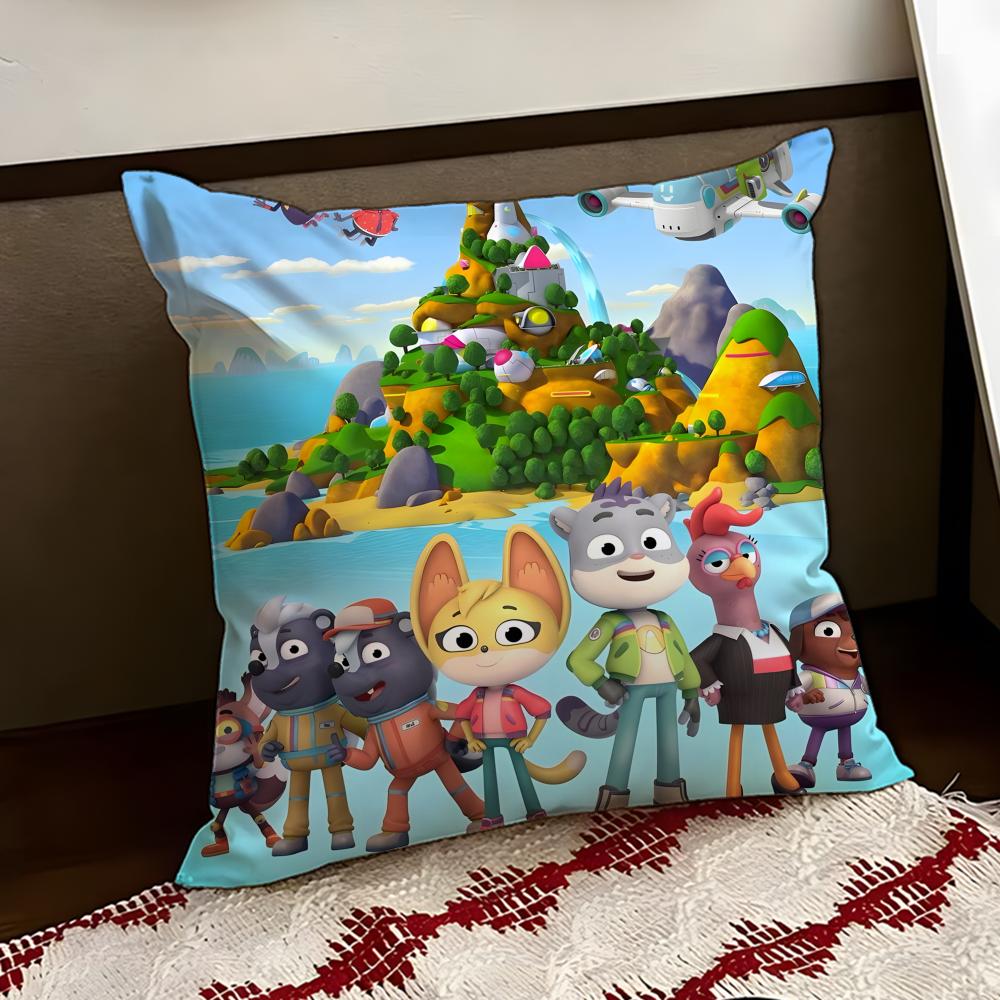 Anime The CCreature Cases Cushion Cover Reversible Soft Durable Pillow Cover Home  Car MultiScene Use for Daily Comfort