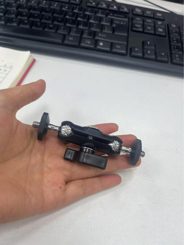 Универсальный набор Magic Arm с двойной шаровой головкой и зажимом-горошиной, кронштейн для монитора
