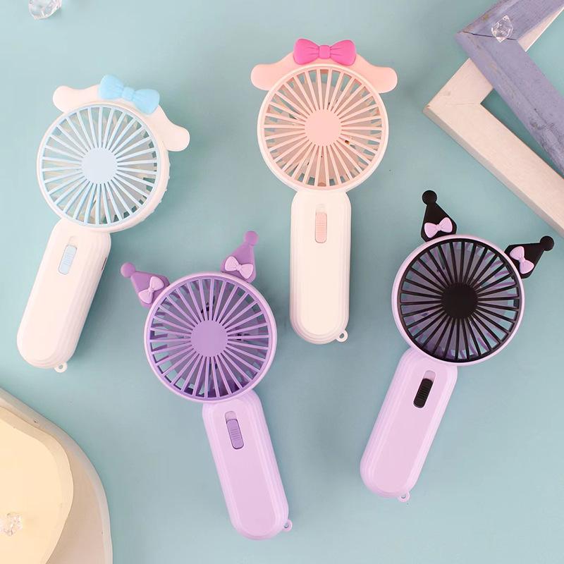 Портативный USB-вентилятор с рисунком - мини-настольный электрический вентилятор для использования на открытом воздухе