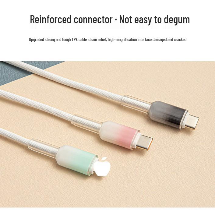 Кабель Type-C на USB 60 Вт для быстрой зарядки телефонов/планшетов Huawei и Xiaomi