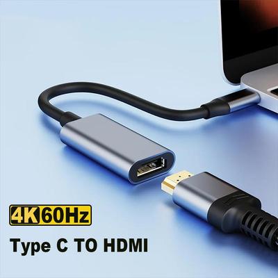 Кабель Type C на HDMI-совместимый 4K60Гц/30Гц Кабель USB C на HD-MI Видеокабель USB 3.1 Кабель HDMI Адаптер для ноутбука MacBook