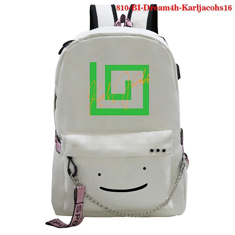 2023 Hot Sale Dream Merch Print Mochila Backpack Boys Girls Schoolbag Travel Bag Laptop Usb Charge Bagpack Daily Bag Mochila Men
