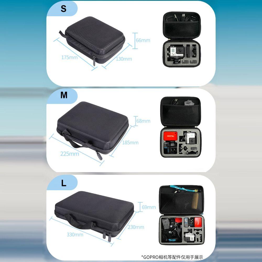 Ударопрочная сумка для хранения экшн-камеры для SJCAM/DJI/GoPro 11 10 9 8 для улицы