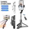 3-осевой стабилизатор подвеса, Bluetooth-пульт дистанционного управления, вращение на 360 градусов, Vlog Youtuber, запись живого видео в реальном времени, держатель для телефона с защитой от сотрясений, карданный подвес, палка для селфи