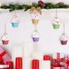 Christmas Tree Ornaments Pendant Glass Ornaments New Painted Home Decoration  Christmas