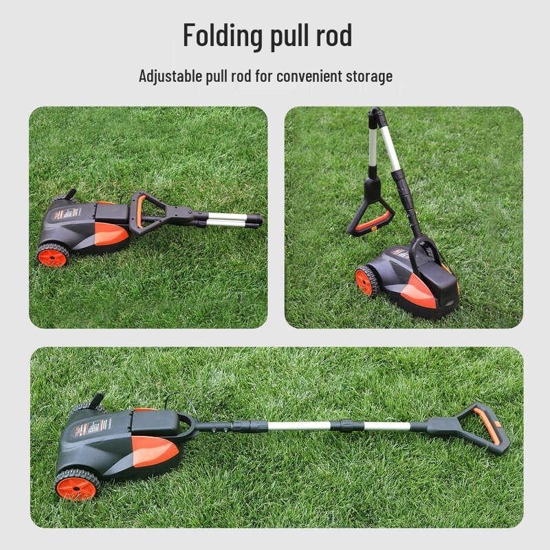 Self-Propelled Cordless Electric Lawn Mower CN plug (adapter included)