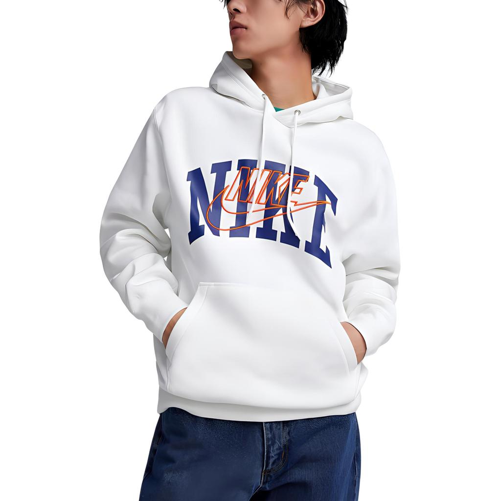Nike Мужская толстовка Club Fleece Белая FV4448-100