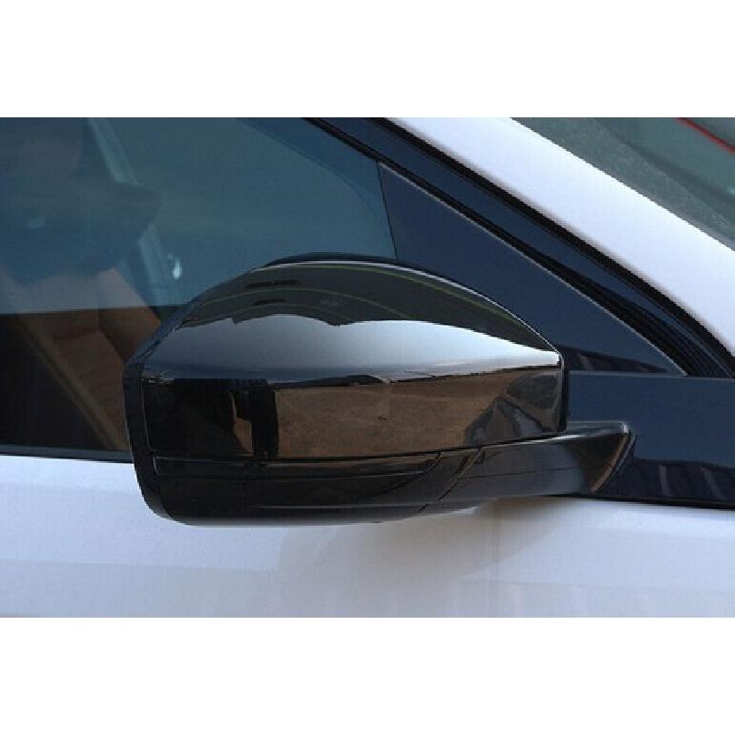 For Range Rover Evoque 2012- Gloss Black Exterior Rear View Mirror Cover 2Pc