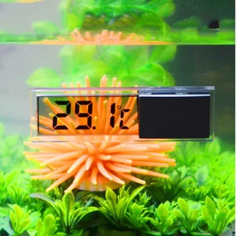 LCD 3D цифровой электронный измеритель температуры измеритель температуры для аквариума термометр для аквариума аксессуары для контроля температуры