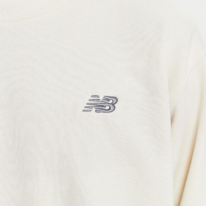 New Balance Футболка с длинным рукавом Rqk Nbnce2s021 35 Public Small Logo Sweatshirt Semi Ove 