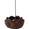 Creative Lotus Ceramic Incense Burner for Home, Zen Tea Ceremony Accessory