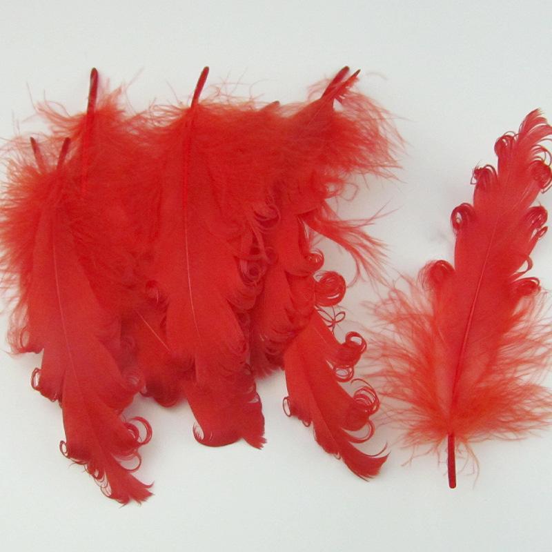 Аксессуары из белых больших вьющихся перьев своими руками для шляп, одежды и сумок