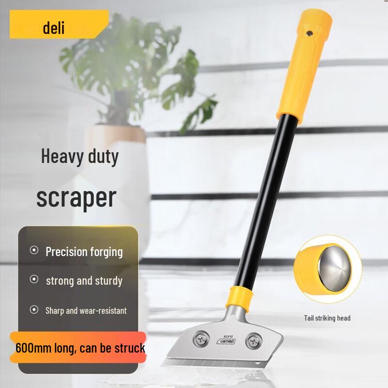 Deli Heavy-Duty Cleaning Scraper with Hammering Head