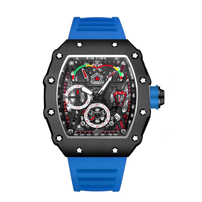 ZIDO Мужские модные светящиеся водонепроницаемые спортивные часы 1709