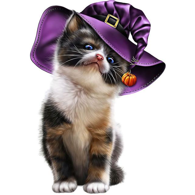 J540 # супер милая наклейка с изображением кота и животного на автомобиль, виниловая наклейка, водонепроницаемые декоративные наклейки для автомобиля