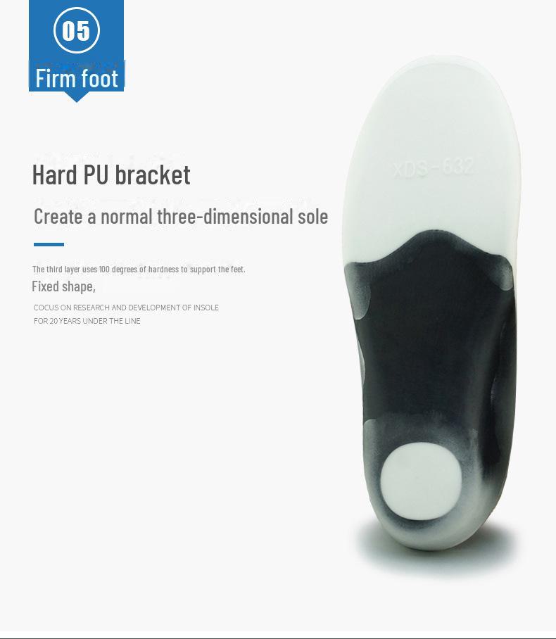 Стельки для поддержки свода стопы для детей при плоскостопии и X/O-образных ногах - модель XD-632