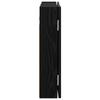 Dartboard Cabinet Black Oak Effect 56 x 12 x 53.5 cm
