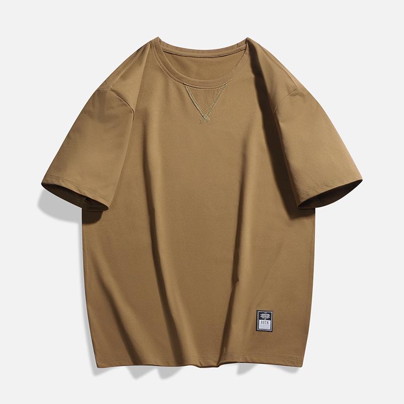 Summer Couple Style Short Sleeved T-shirt Men's Loose Round Neck Sports T-shirt