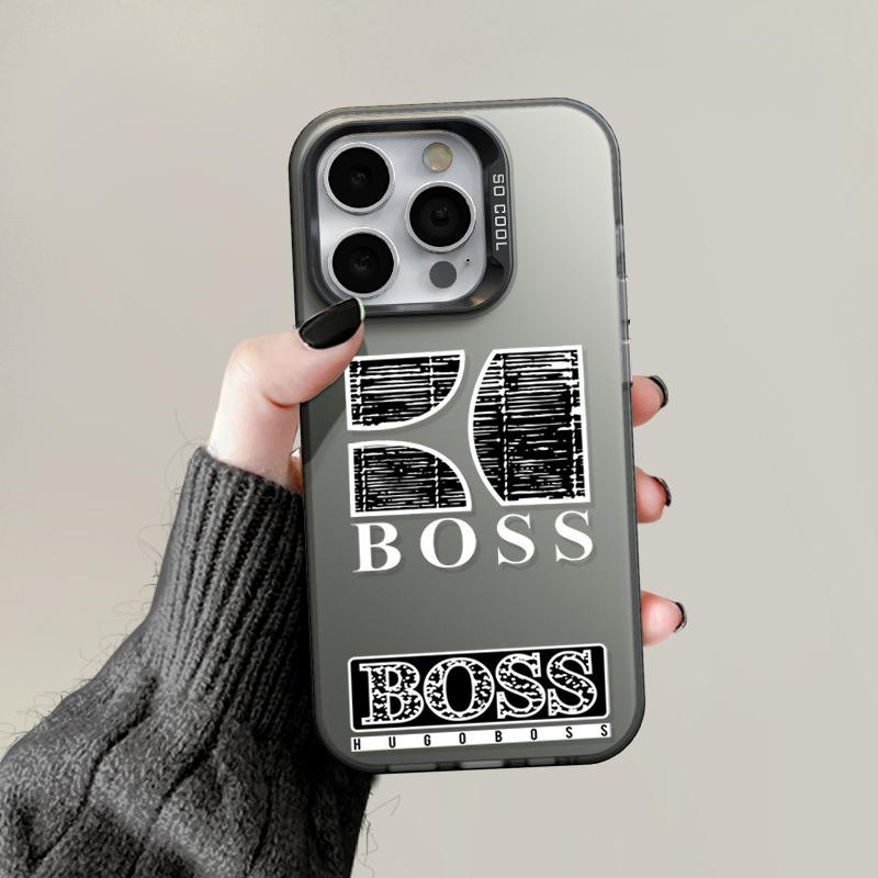 Модернизированный чехол IMD KING BOSS Cool Printed, ударопрочный защитный мягкий чехол TPU с полной задней крышкой для Xiaomi Redmi