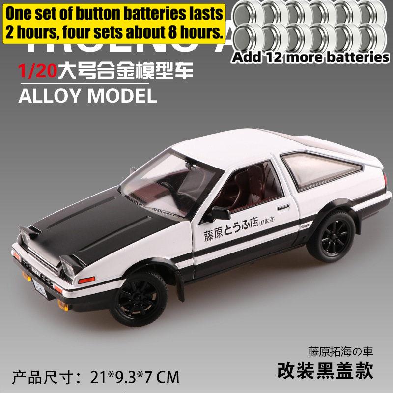 JDM 1:24 Toyota AE86 Alloy Metal Diecast Model Car Home Decoration And Collectibles Hobby Display Ornaments Holiday Present Gift