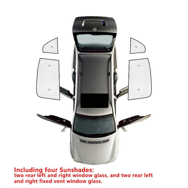 Полные солнцезащитные шторки для Nissan Murano Z51 MK2 2009~2014 Защита от солнца Занавеска на переднее и заднее стекло Козырек на лобовое стекло Коврик Аксессуары