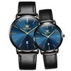 OLEVS Pair Watch Pair Watch Couple Popular Ladies Pair Watch Set Arm Clock Surprise Present Wedding Anniversary Present Couple Anniversary Present Day