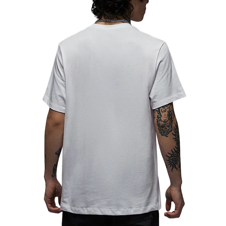 Jordan Air T Shirt Men's White/Black/Gym Red