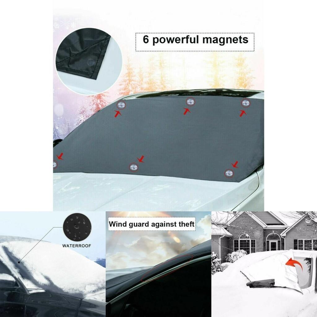 Magnetic Car Windshield Protection Cover Rain Snow Ice Frost Guard