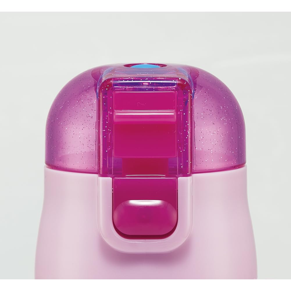 Skater Stainless Steel Water Bottle Direct Drinking 470ml Disney Rapunzel On the Tower 24 Lightweight Type Cold Storage Waterbottle Sports Bottle Cute