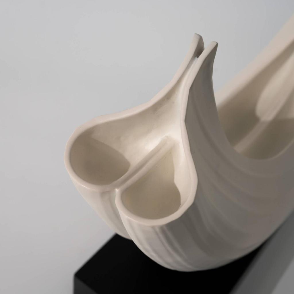 Boat Sculpture Minimalist Statue Modern for Living Room, Interior Designers