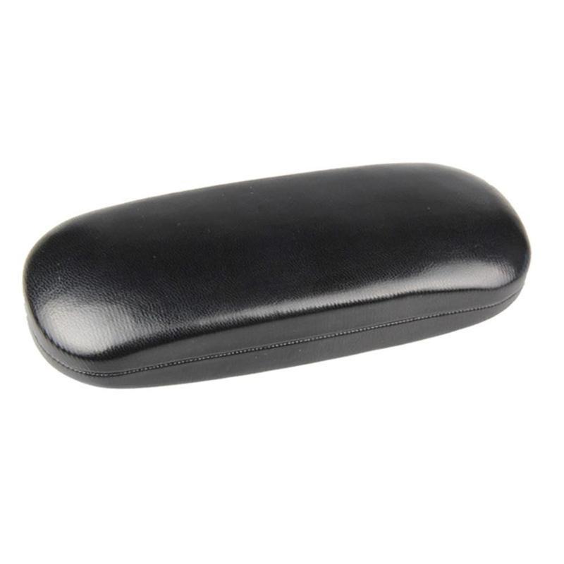 Женский водонепроницаемый мужской футляр для очков Футляр для очков для чтения Жесткая оправа Черный Модный футляр для очков Металлические бусины