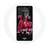 Case for Samsung Galaxy A71 Squid Game Poster Masks Soldiers Korean Logo