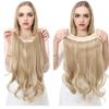 Wigs Have A Large Amount Of Hair, U-Shaped Hair Extensions, Women'S Fishing Line Wigs, Invisible Natural Long Curly Hair