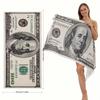 Забавное пляжное полотенце с принтом долларовых купюр, новинка, тематическое полотенце для ванной с денежной тематикой для взрослых, для бассейна, плавания, путешествий