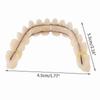 Yougang Boutique Smile Snap On False Teeth Upper Lower Dental Veneers Dentures Tooth Cover Set
