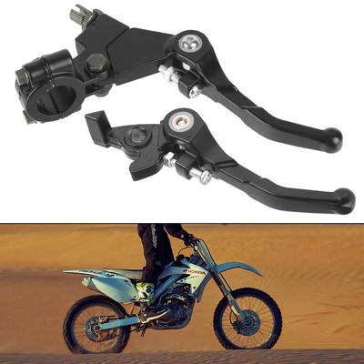 Рычаг тормоза сцепления мотоцикла для большинства мотоциклов Pit Dirt 110cc 125cc 140cc 160cc для руля 22 мм, универсальный сплав, 1 пара