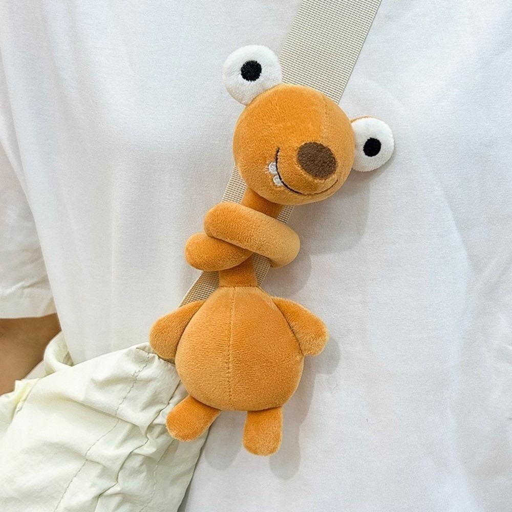 Funny Design Long Neck Plush Doll Toy Doll Shape Hanging Ornament Doll Bag Pendant Bag Decoration