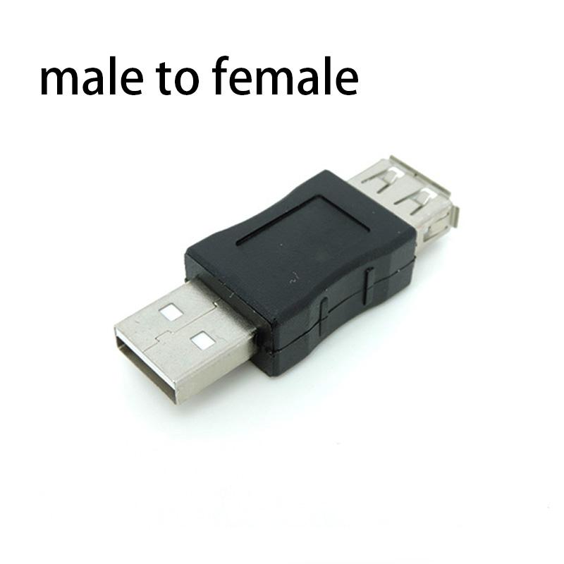 Usb 2.0 Тип A Мужской Женский Соединитель Адаптер Разъем Разъем Для ПК Ноутбука Diy Удлинитель Кабель-Конвертер