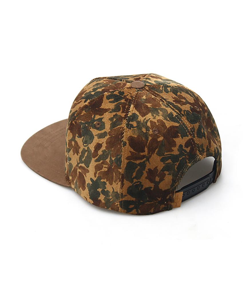 Eondeokeonteulol Ежедневная кепка-snapback с жестким козырьком Однотонная упаковка / Ткань из Японии / Пустынные опавшие листья